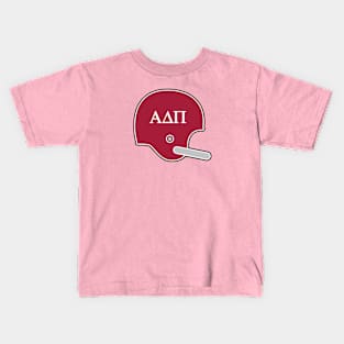 Alabama Alpha Delta Pi Retro Helmet Kids T-Shirt